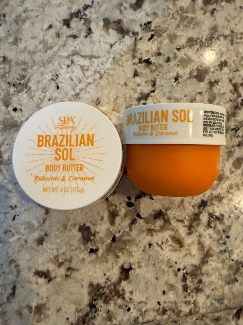 NEW Lot 2 Spa Luxury Brazilian Sol Body Butter (Bum Bum Cream)